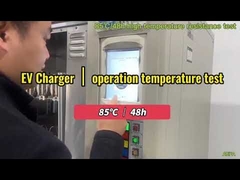 آزمایش دمای کار با شارژر ANS EV