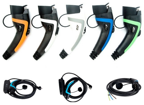 خرید 5m Electric Vehicle Type 2 Charging Cable 32A 250V AC Lightning Protection ساخت آنلاین