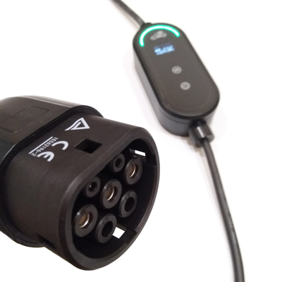 خرید شارژر EV قابل حمل 6A-16A نوع 2 ساخت آنلاین