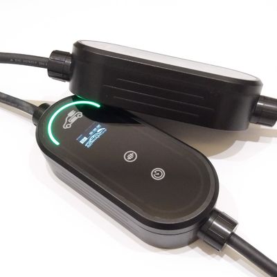 خرید 7kW Smart Portable EV Car Charger with 5m Cable IP67 CE Certified ساخت آنلاین