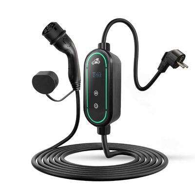 خرید شارژر قابل حمل AC EV 3.6kW 7.4KW 11KW با تنظیم جریان ساخت آنلاین