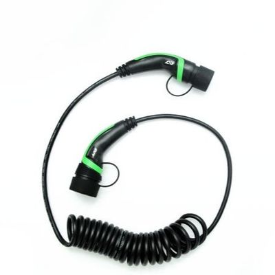 خرید ANS Green 16A Type 2 To Type 2 EV Cable 1phase پلاگین نر به پلاگین زن ساخت آنلاین