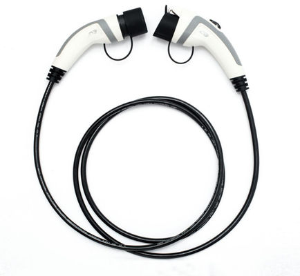 سفید 16A 1 Phase EV Charger Extension Cord for Car Car انعطاف پذیر دوام