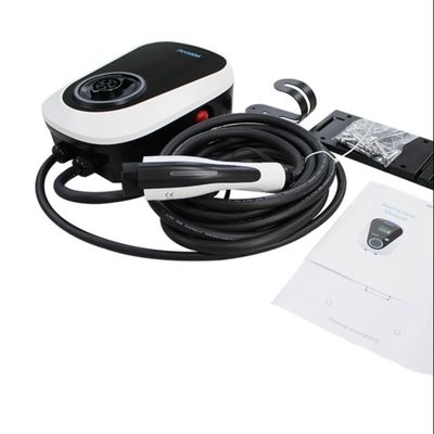 خرید ایستگاه شارژ ANS 7KW 220V AC EV با کابل TUV مشکی 5 متری ساخت آنلاین