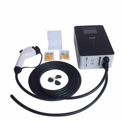 خرید ایستگاه شارژ خودروهای برقی تک فاز UL94 V-0 32A IP67 با کابل 5 متر ساخت آنلاین