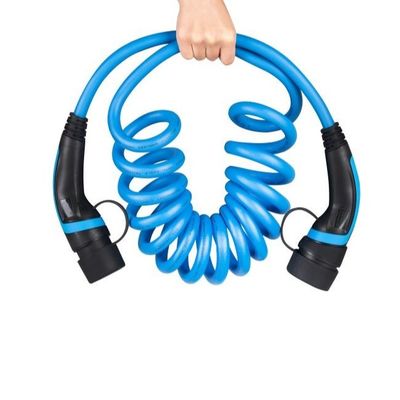 خرید 16A 480V EV Charging Cable IEC 62196 Type 2 Connector استاندارد اروپا ساخت آنلاین