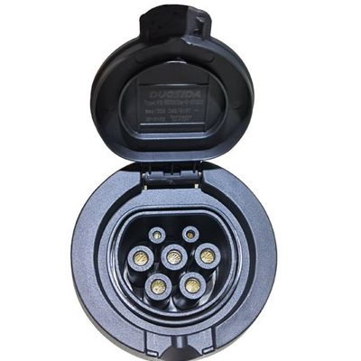 UL94 V-0 32A EV لوازم جانبی شارژ سوکت شارژ نوع 2