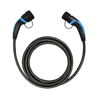 AC480V 11kW 1phase Type 2 To Type 2 EV Charging Cable Halogen Free Plug In type