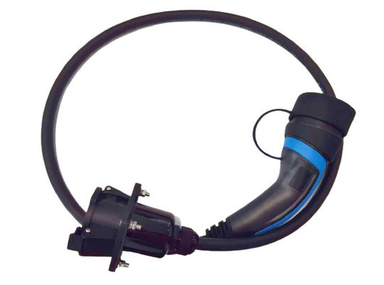 کیفیت  Type 2 To Type 1 0.5m EV Charging Cable Adapter TUV IP55 waterproof grade کارخانه