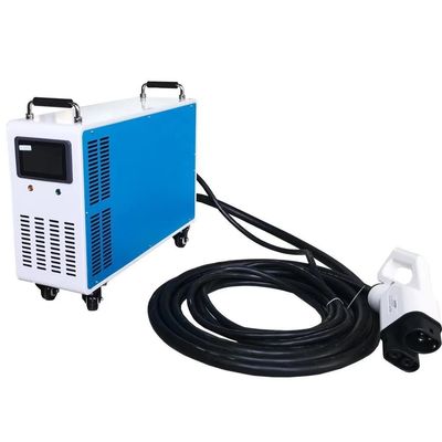خرید DC Fast Quick 15KW 38A قابل حمل EV شارژر IP43 درجه حفاظت TPU مواد ساخت آنلاین
