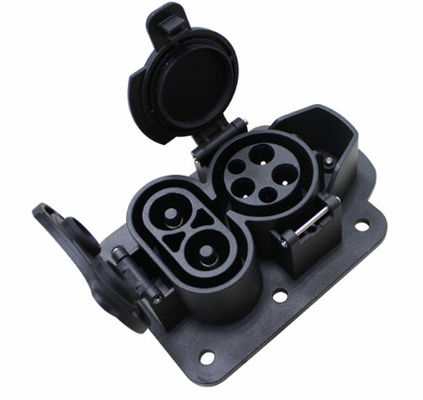 خرید سوکت شارژ DC 200A CCS Combo 1 EV ورودی اتصال دهنده سریع شارژر DC ساخت آنلاین