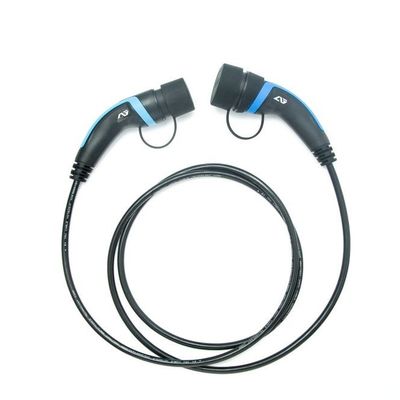 خرید 16A 3 Phase 11KW IEC Type 2 Connector Vehicle Car Charging with 5m Cable ساخت آنلاین