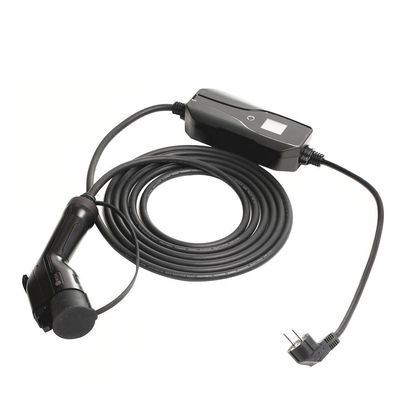 خرید پلاگین قابل تنظیم 16A 5.5m Home EV Car Charger IEC 62196-2 Type2 Plug ساخت آنلاین