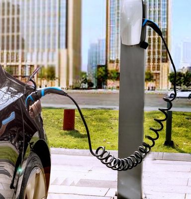 خرید 32A 480V 22kW Type 2 AC Charger 2 Coiled Type 2 EV Connector ساخت آنلاین