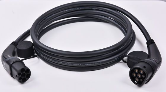 32A 3 فاز نوع 2 کابل شارژ خودرو 5 متر کابل روکش خاکستری