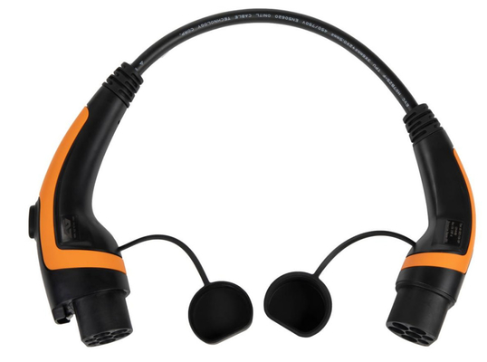 32A 7.4kW نوع 1 شارژ ماشین برقی کابلی 3 کابل نوع 1 تا نوع 2