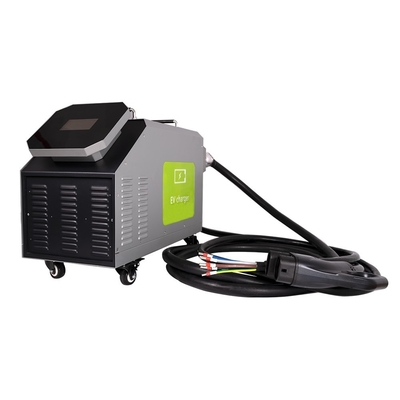 خرید CCS CHAdeMO GBT 380V 3 فاز 20kw شارژر قابل حمل DC EV شارژر اتومبیل الکتریکی ساخت آنلاین