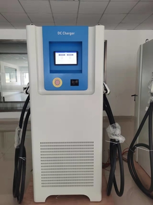 ایستگاه شارژ سریع 60kW-120KW DC برای وسایل نقلیه الکتریکی با پلاگین دوگانه CCS GBT