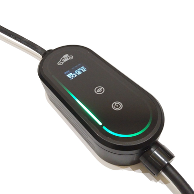 قیمت مناسب 8A10A13A16A شارژر خانگی AC 11KW Mode 2 شارژر قابل حمل EV آنلاین