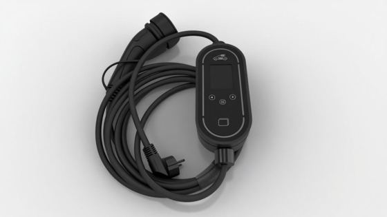 قیمت مناسب 11KW Type2 EV Portable Charger with 2.4 inch Screen  EV Portable Charger with APP Control آنلاین